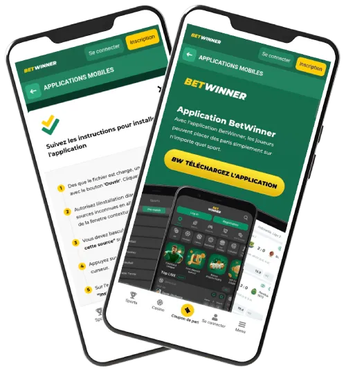 L’appli Android pour parier n’importe où Betwinner