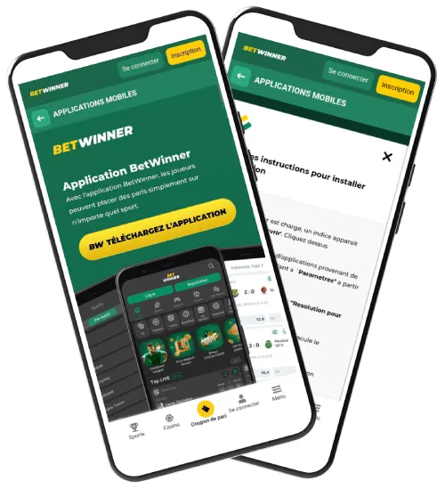 Parier sur iPhone avec Betwinner pour iOS