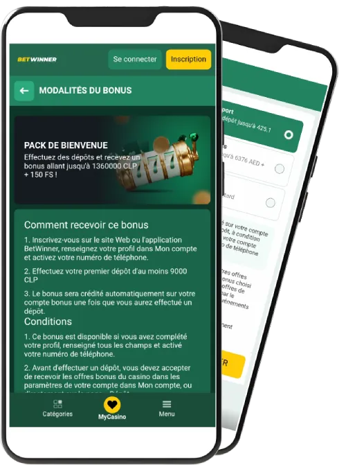 Activer le bonus à l’inscription Betwinner