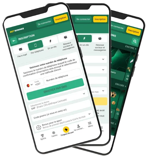 Comment s’inscrire à Betwinner en Afrique